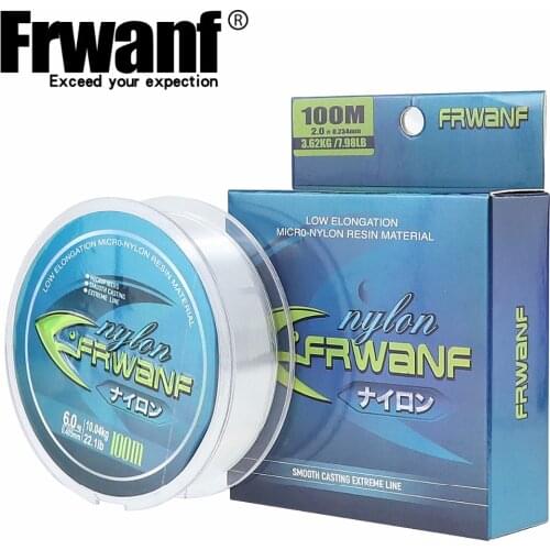 Brand new best quality nylon Fishing Line 3.26-28.6LB 100M Monofilament Fishing Material from Japan Carp Fish Line