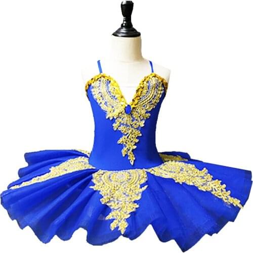2020 new Children Ballet Skirt Show dancewear Swan Lake Girl Camisole Paillette Major professional ballet tutu dress