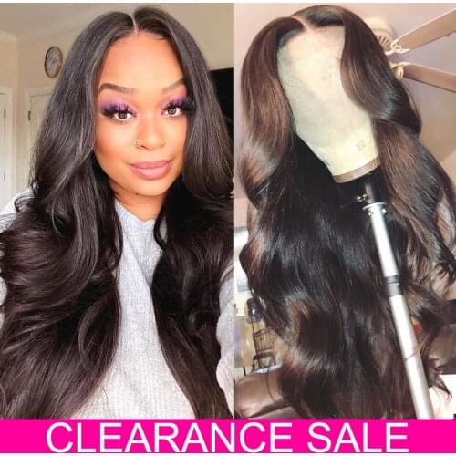 Cheap Body Wave Lace Front Wig HD Transparent Lace Frontal Wigs Lace Front Human Hair Wigs Brazilian Hair Wigs For Black Women
