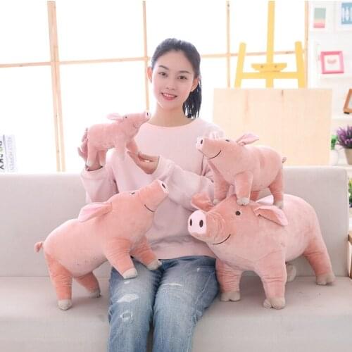 Plush Pig Toys Cute Plush Toys Small and Medium Sized Baby Sleeping and Pet Toys Home Decoration Living Room Decoration