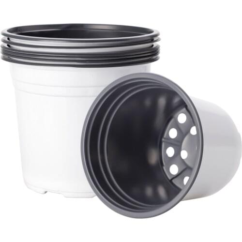 Vases Plants Pots Outdoor Indoor Greens Cuttings Seedlings Succulents Plastic Containers Garden Decoration 6 Gallon Container