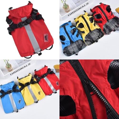 Reflective Dog Clothes Waterproof Clothing for Dog Coat Rain Jacket Outfit Winter Pomeranian Poodle Bichon Schnauzer Costume