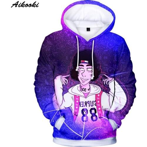 Anime Cartoon 3D Hoodies For Mens Lil xan Xanarchy Print Harajuku Men Women Leisure ladies spring/Autumn Fans Popular Sweatshirt