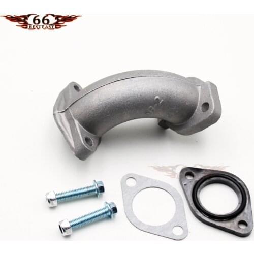 Intake Manifold Pipe 26mm Carburetor intake Manifold Gasket Spacer Screw 110 125 140 150CC Kazuma ATV Lifan YX Dirt bike 56-2 FA
