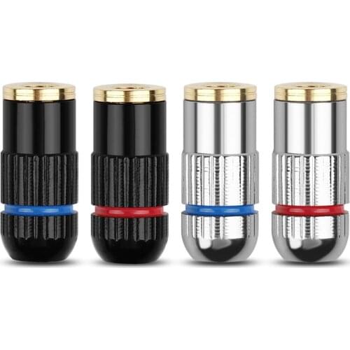 Audio Jack A2DC Pins Female Earphone Connector For LS400 CKS1100 E50 E70 HiFi Headset Solder Wire Adapter DIY Headphone Plug