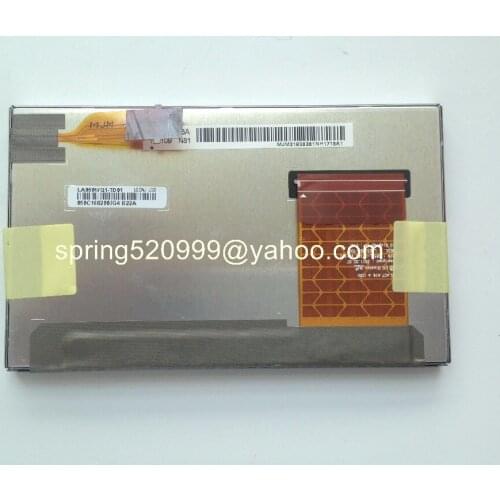 LA050WQ1-TD01 LA050WQ1(SD)(01) Original A+ Grade 5 inch 480*272 LCD Display for Car GPS Navigation System Free shipping