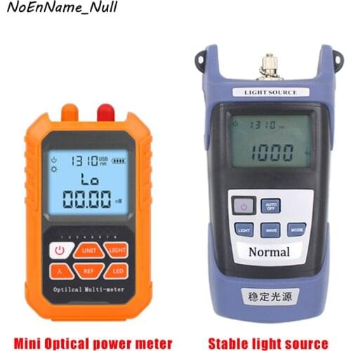 Fiber test tool Stable light source ,Optical Multi-meter integrated Optical power meter Visual fault locator RJ45 Network tester