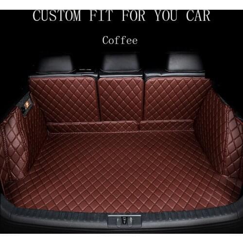 Car trunk mats cargo Liner for Mercedes Benz A C W204 W205 E W211 W212 W213 S class CLA GLC ML GLE GL rug car-styling liners