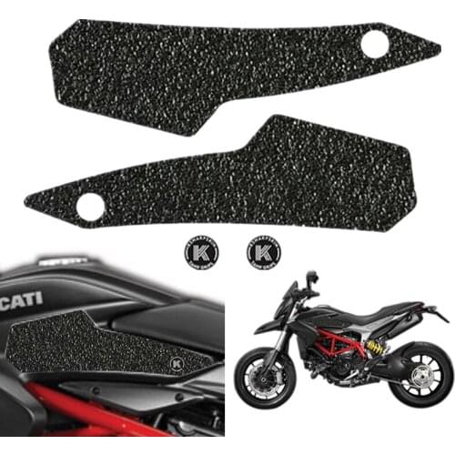 Motorcycle For DUCATI HYPERMOTARD 939 SP HYPERSTRADA Gasoline Knee Traction Side Stickers Fuel Tank Pad Grips Protectors Decal