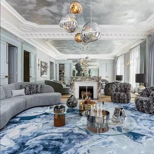 Nordic Led Pendant Lights For Loft Living room Bedroom Dining Room Decoration Hanging Lamps Modern Lustre PVC Ball Pendant Lamp