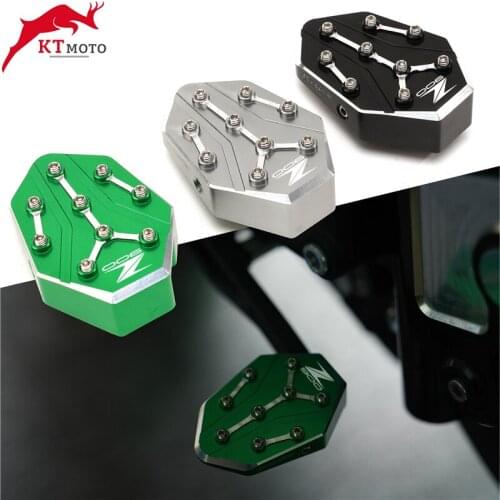 2020 NEW With logo For KAWASAKI Z900 Z 900 2017-2020 Motorcycle Rear Foot Brake Lever Peg Pad Enlarge Extender Footrests Pedals