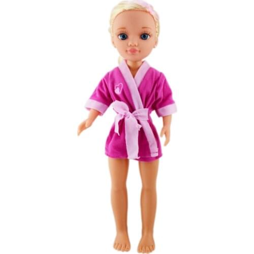 New bathrobe doll Clothes Fit With 43cm FAMOSA Nancy Doll (Doll and shoes are not included), Doll Accessories