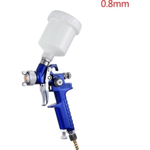 HVLP Air Spray Gun 0.8mm / 1.0mm Nozzle Professional Mini Air Paint Spray Gun Airbrush For Auto Car Painting Aerograph Airbrush
