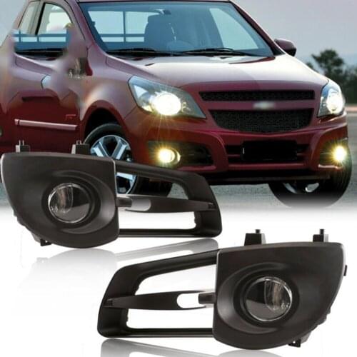 JanDeNing Car Front Bumper Fog/Driving Lights Fog Lamp +Switch+Harness For Chevrolet MONTANA/UTILITY 2011-2017