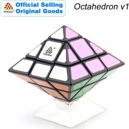WitEden Octahedron Mixup v1 Magic Cube Pyramid Cubo Magico Professional Neo Speed Cube Puzzle Antistress Toys For Kids