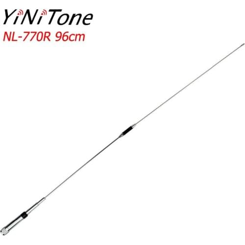 YINITONE NL-770R Mobile Car/Station Antenna Daul Band 144/430MHz Max 150W for Mobile Car Radio Baojie BJ218 QYT HighGain Antenna