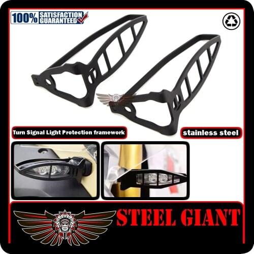 Motorcycle LED Turn Signal Light Protection framework For BMW R1200GS F650 F800GS ADV F800R F800S K1200R K1300RFree shipping