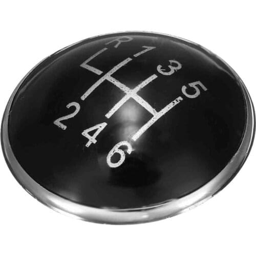 6 Speed Manual Car Gear Shift Knob Cap Cover for Golf V MK5 2003-2009