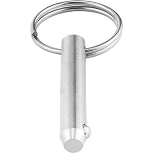 8*120mm BSET MATEL Marine Grade Quick Release Ball Pin for Boat Bimini Top Deck Hinge Marine Stainless Steel 316 Boat Accessorie