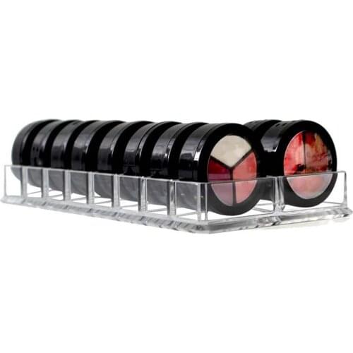 Acrylic Eyeshadow Blusher Makeup Organizer 16 Space Cosmetic Storage Case Holder Fine workmanship with exquisite craftsmanship