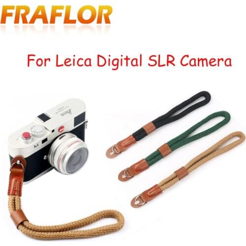 Climbing Nylon Rope Digital Camera Wrist strap Hand Grip for Fujifilm Canon Nikon Sony Polaroid Pentax Panasonic Camera Strap