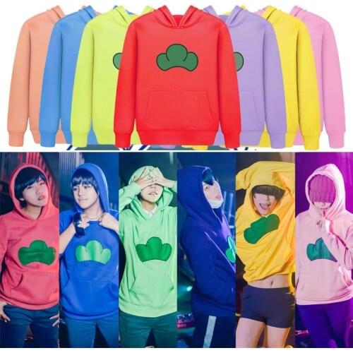 Anime osomatsu san jackets cosplay Costume osomatsu-san jyushimatsu Ichimatsu Karamatsu Todomatsu Choromatsu Hoodie Sweatshirts