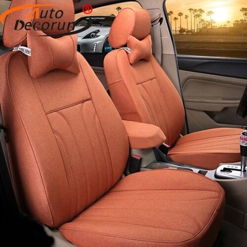 AutoDecorun Custom Fit Seats Covers for Ford Mondeo 2015 Seat Covers Set for Cars Accessories Seats Supports mk3 mk4 Car Styling