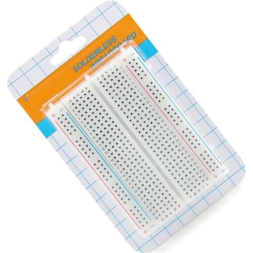 For Arduino Breadboard 400 Tie Points Mini Solderless Breadboard Diy Electronic Prototype PCB Universal Board Breadboard