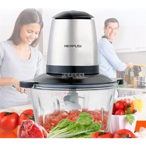 J203 Family mincer 250W electric multi-function shredder machine stir 220V /50 Hz, 2L Capacity home meat grinder 192000r / min