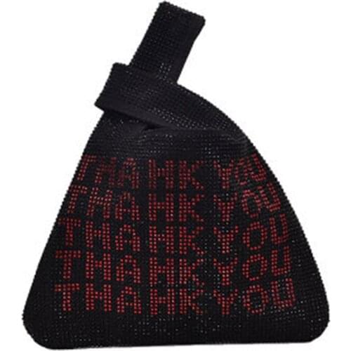 Hot Selling Women Rhinestone Handbag Glitter Evening Bag Purse for Banquet Party Wedding