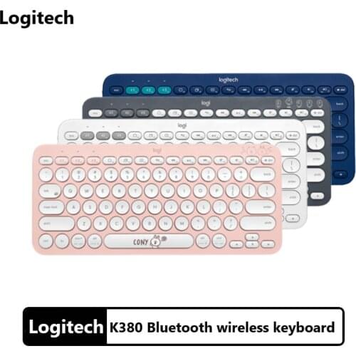 Logitech K380 multi-device Bluetooth wireless keyboard linemate multi-color Windows MacOS Android IOS Chrome OS universal