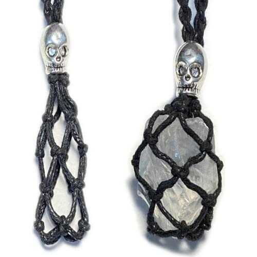 DIY Necklace Cord Empty Stone Holder Replacement Necklace Rope With Adjustable Length Making Accessories For Bracelet Necklace