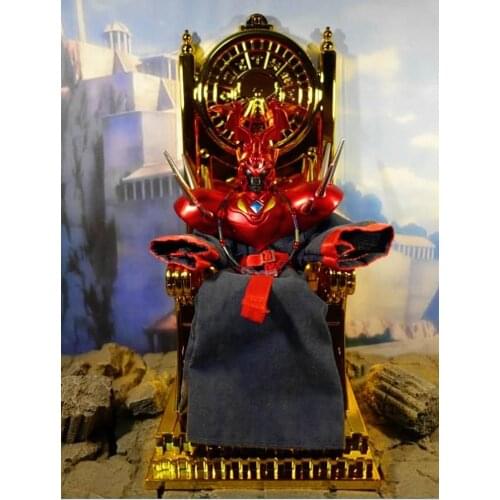 MC Metal Club Saint Seiya Cloth Myth EX Gold Gemini Pope Throne chair