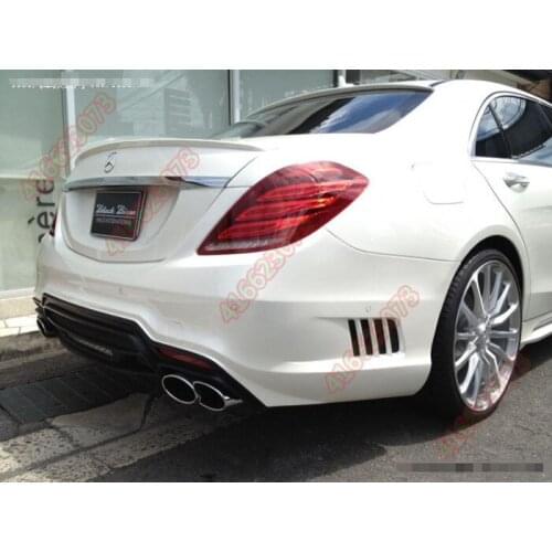 Fit for Mercedes-Benz S WD W222 carbon fiber rear spoiler rear wing