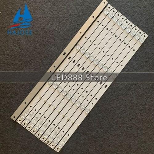 470MM LED Backlight strip 4 Lamp For ROWA 49'' TV JS-D-JP4910-041EC (60517) E49DU1000 MCPCB 49AX3000