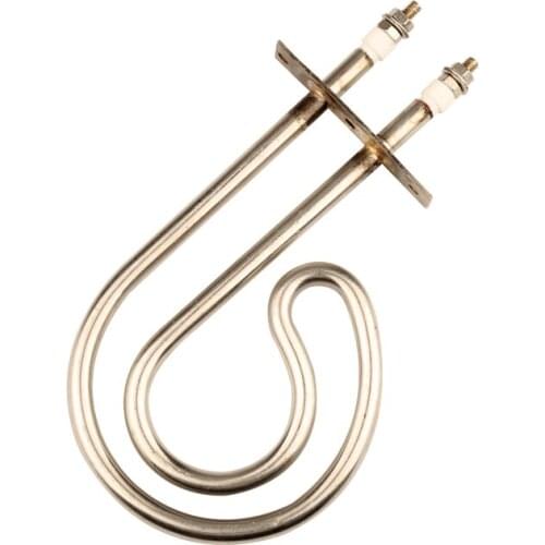 6 shape electric tubular heater element with stainless steel sheet for electric oven, process with mould manufacturing