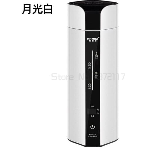 Car Thermos Bottle Digital Display Rechargeable Cup 12/110/220V Universal Traveling Heating Cup Water Bottle Gift