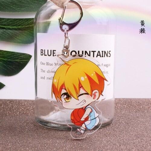 Kuroko no Basket acrylic Keychain Pendant Car Key Accessories Cute Japanese Cartoon Kurokos Basketball