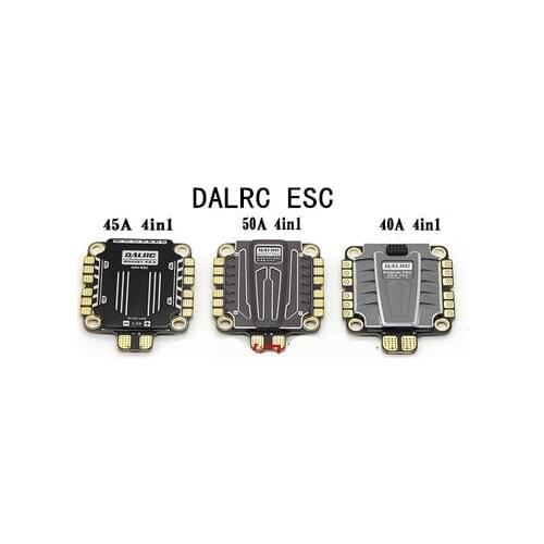 DALRC 4 in 1 ESC 40A 45A 50A sin escobillas 3-6S Blheli_32 LIHV DSHOT200 listo para carreras FPV compatible con F05 F722 FC