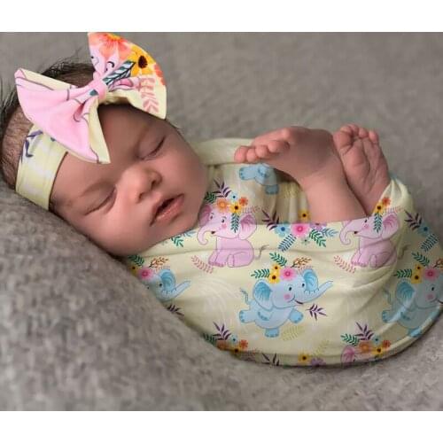 Europe and the newborn baby wrap cloth bow hair ribbon wrap blanket photo props suit cartoon printed package