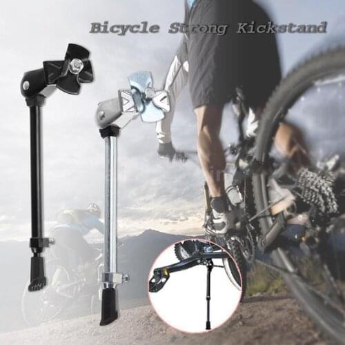 HOT Adjustable Durable Bicycle MTB Road Bike Center Mount Kickstand Bracket Holder Bicycle MTB Road Bike Center Mount Kickstand