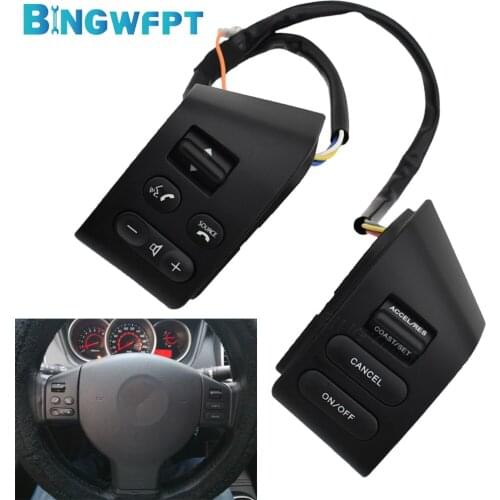 Steering Wheel Control Buttons With Red Backlight Car Styling Buttons FOR Nissan LIVINA & FOR Nissan TIIDA & For SYLPHY