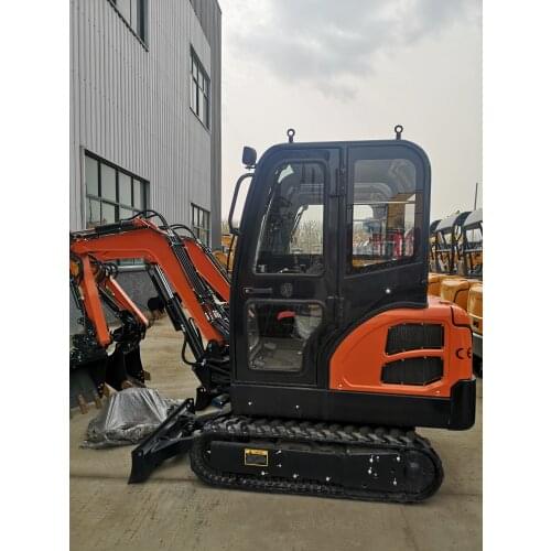 Small Crawler Excavator Micro Mini Farm Digger Machine For Garden Construction