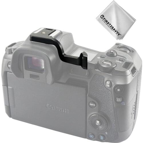 Metel Thumb Up hot shoe hand Grip Hotshoe bracket for Canon Eos R DSLR camera