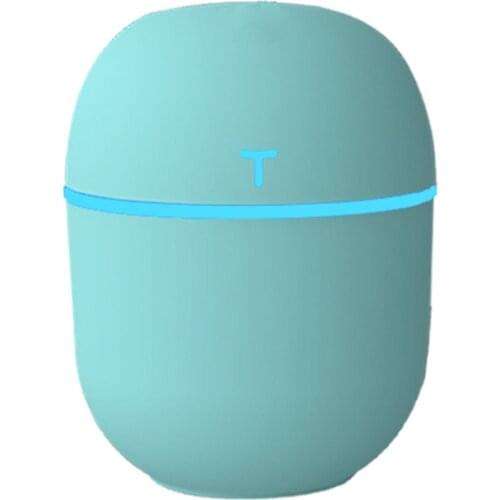 Mini Usb Desktop Humidifier Mute Home Office Car Fine Mist Rechargeable Mini Humidfier Egg Shape Breathing Lamp