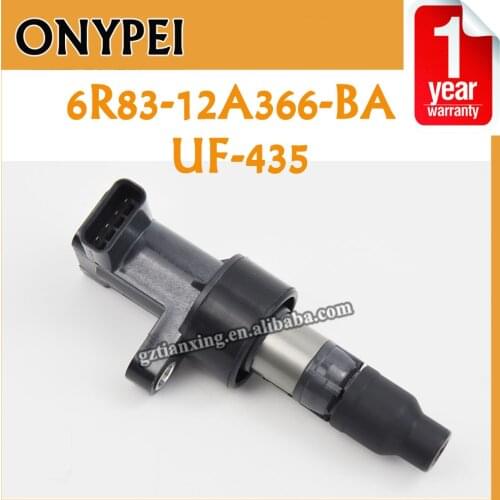 6R83 12A366 BA UF435 New Ignition Coil For Jaguar S-Type 2003-2008 X-Type 2002-2008 3.0L V6 6R83-12A366-BA UF-435 6R8312A366BA