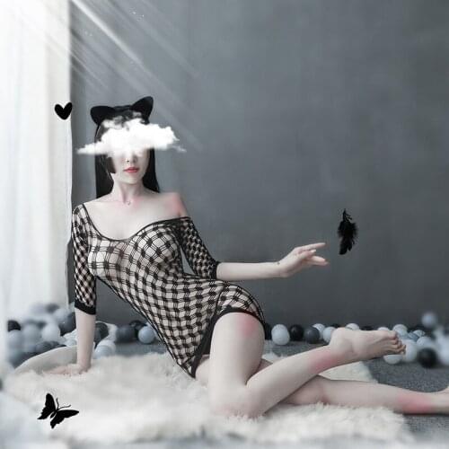 Maid Dress Gothic Cute Lolita Maid Sexy Costumes French Girls Woman lingerie Cosplay Exotic Party Club Night Sex Underwear