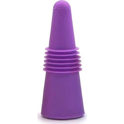 Bottle Stoppers Assorted Colors Silicone Rubber For Kitchen Bar Party Mixed Color Free Shipping LX7270