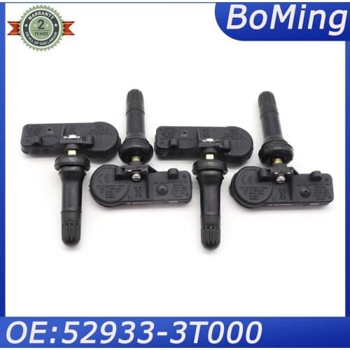 Tire Type Pressure Monitor System Sensor 52933-3T000 For Kia QUORIS K900 2015-2017 TPMS SENSOR 529333T000 433Mhz