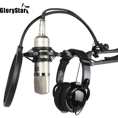 Studio Microphone Mic Shock Mount Holder for Large Diaphram Condenser Mic Clip Gadgets Accessories